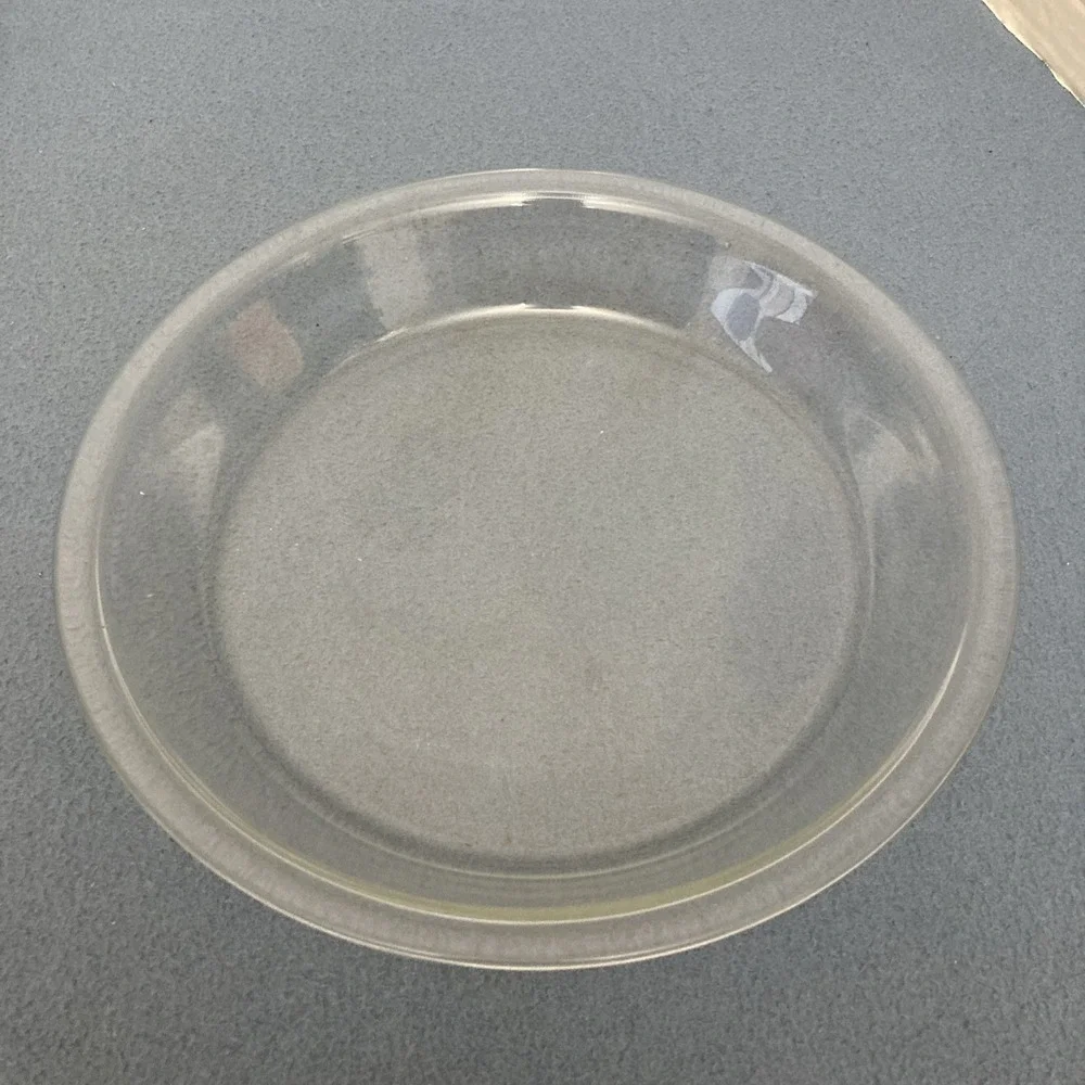 VTG PYREX #210 Clear Glass (Square Backstamp) 25 cm (11